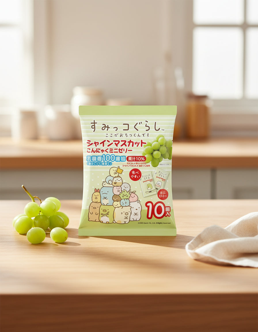 Yokowo Sumikko Gurashi Muscat Konjac Jelly - Unique Bunny