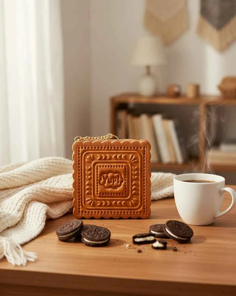 Yup! Cream Sandwich Cookie Square Pouch