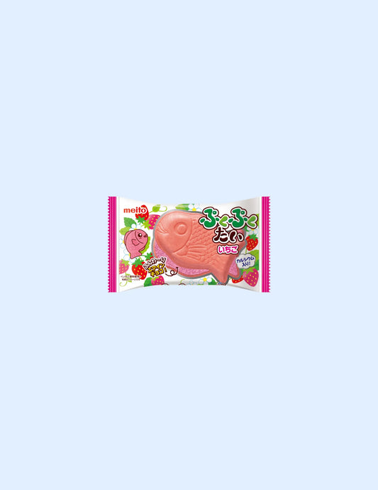 Meito Fish Shaped Strawberry Wafer - Unique Bunny