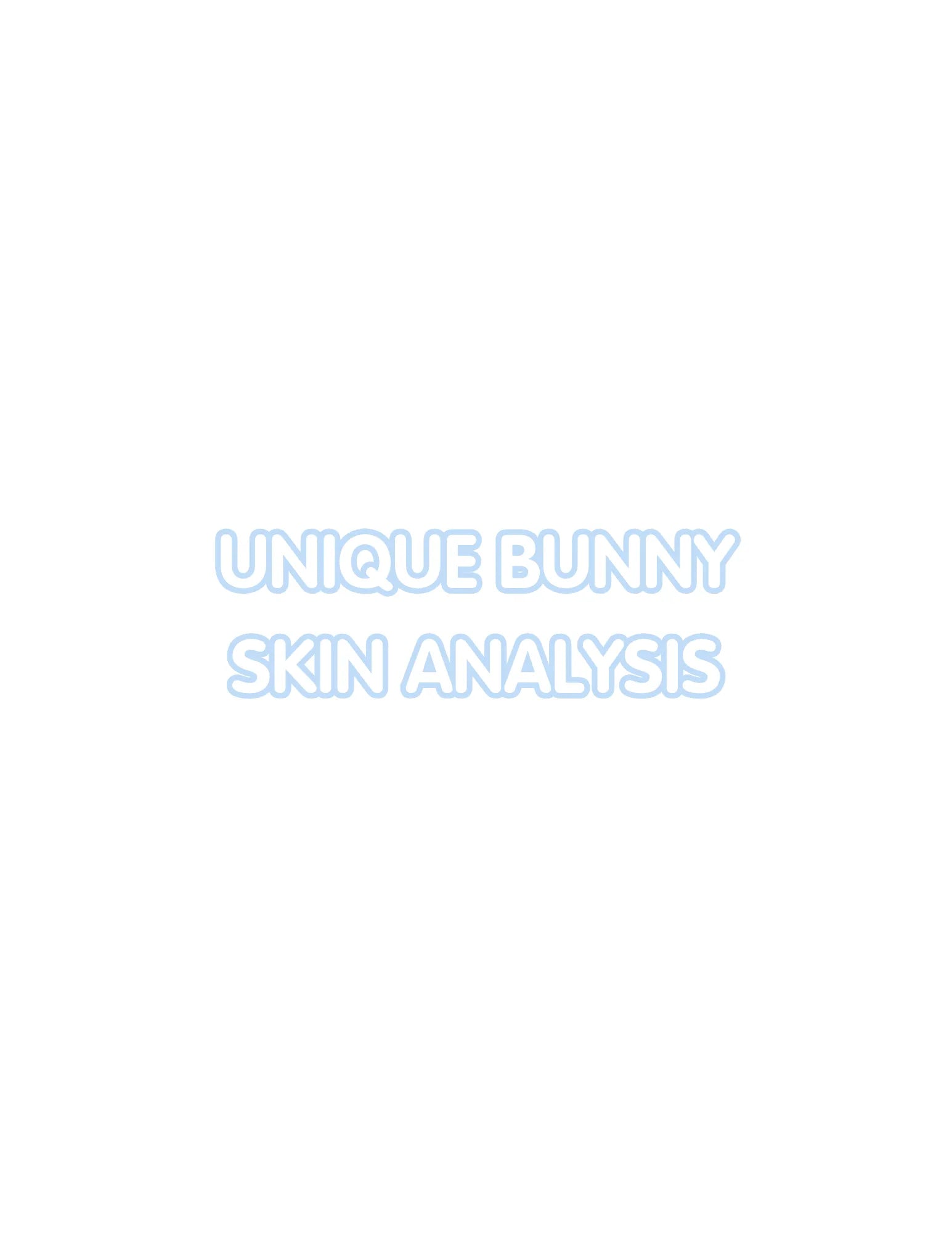 Unique Bunny Skin Analysis