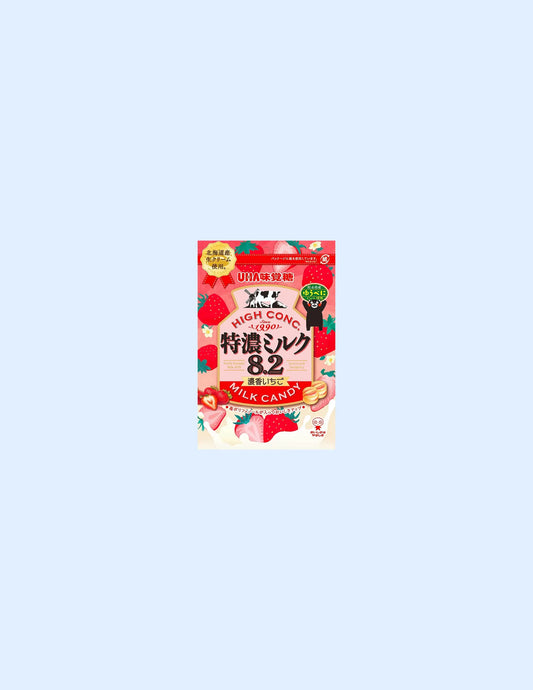 UHA Tokuno 8.2 Strawberry Milk Candy - Unique Bunny