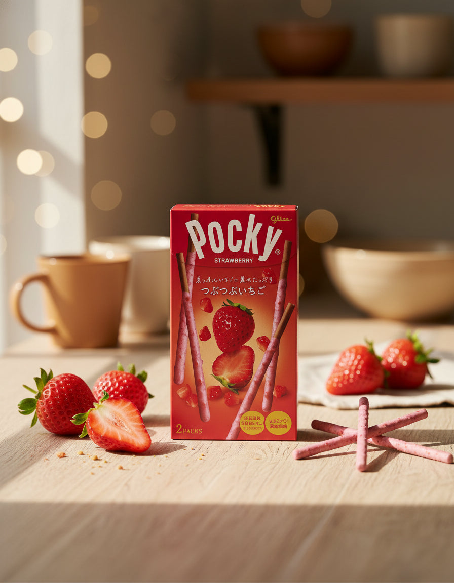 Pocky Crushed Strawberry - Unique Bunny