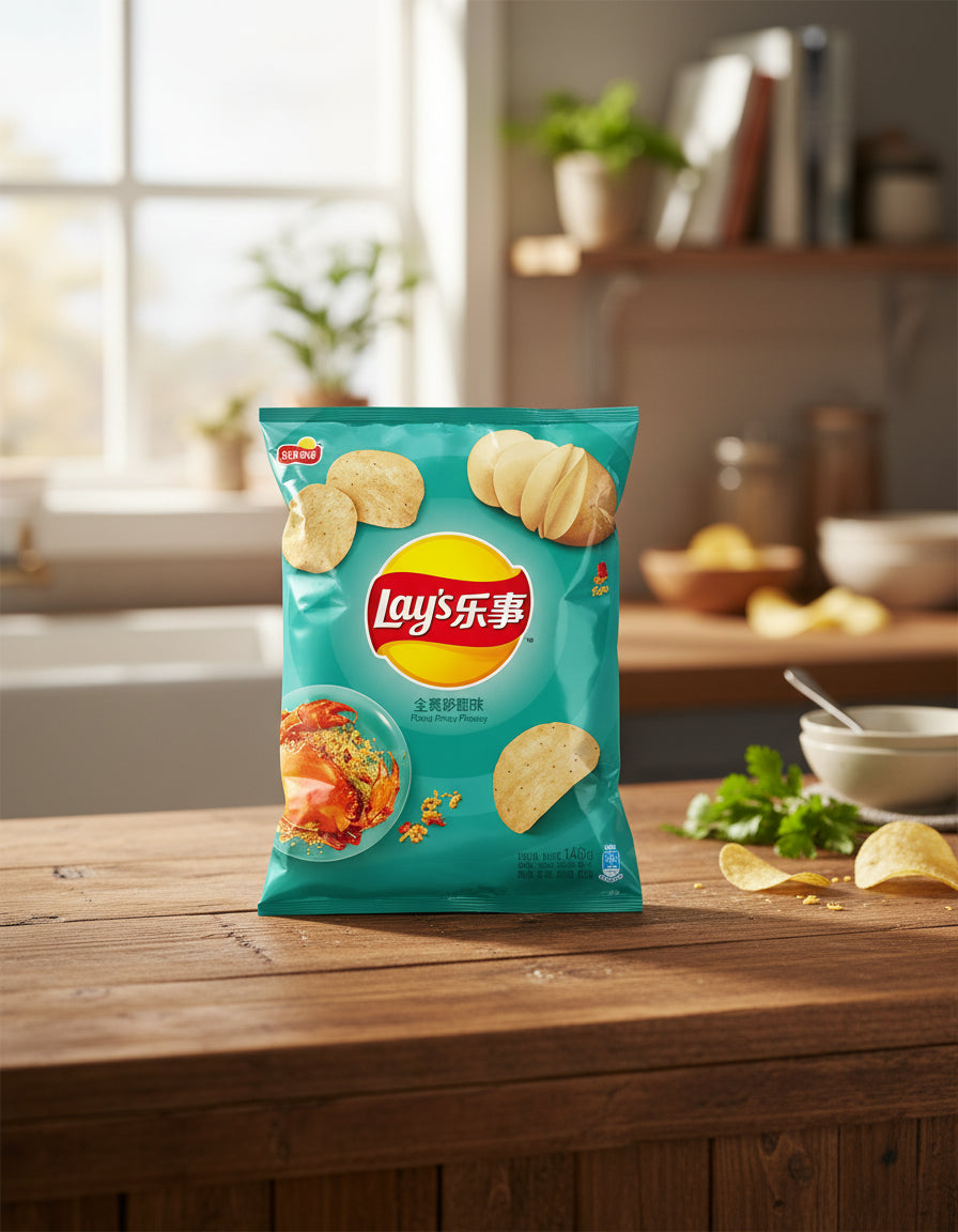 Lay's Fried Crab Chips - Unique Bunny
