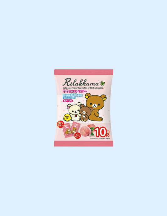 Yokowo Rilakkuma Peach Konjac Jelly - Unique Bunny