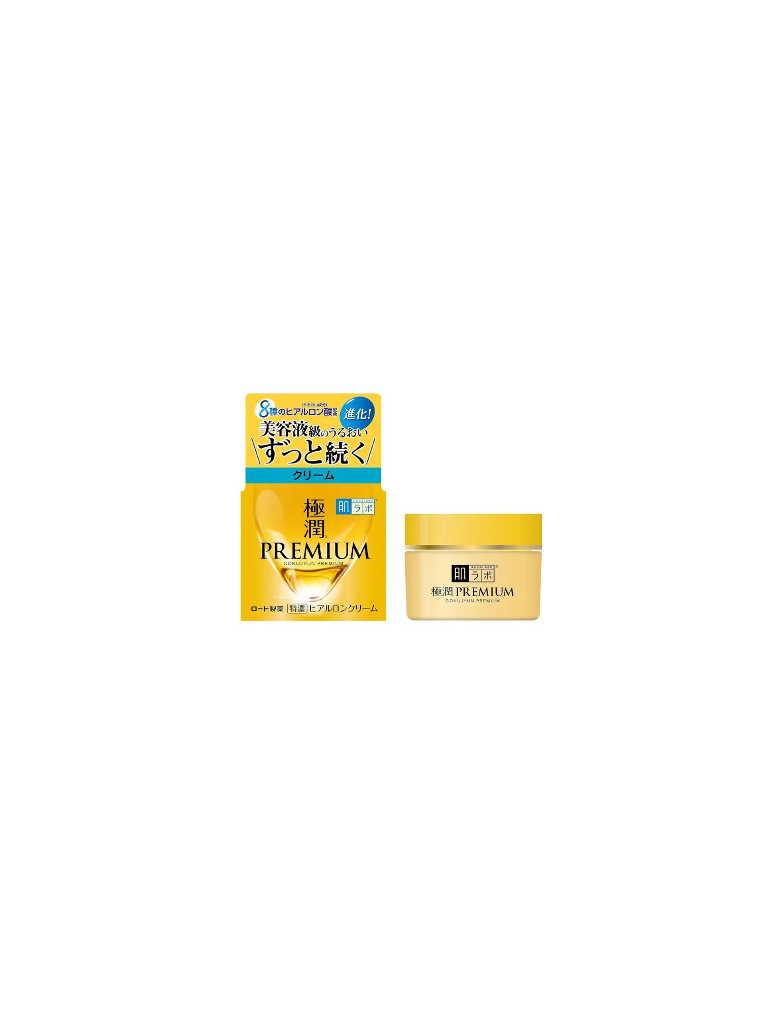 Hada Labo Gokujyun Premium Hyaluronic Cream - Unique Bunny