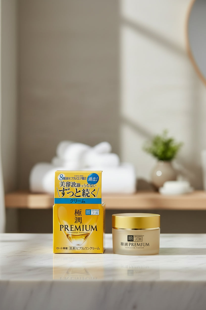 Crème hyaluronique premium Hada Labo Gokujyun | Unique Bunny