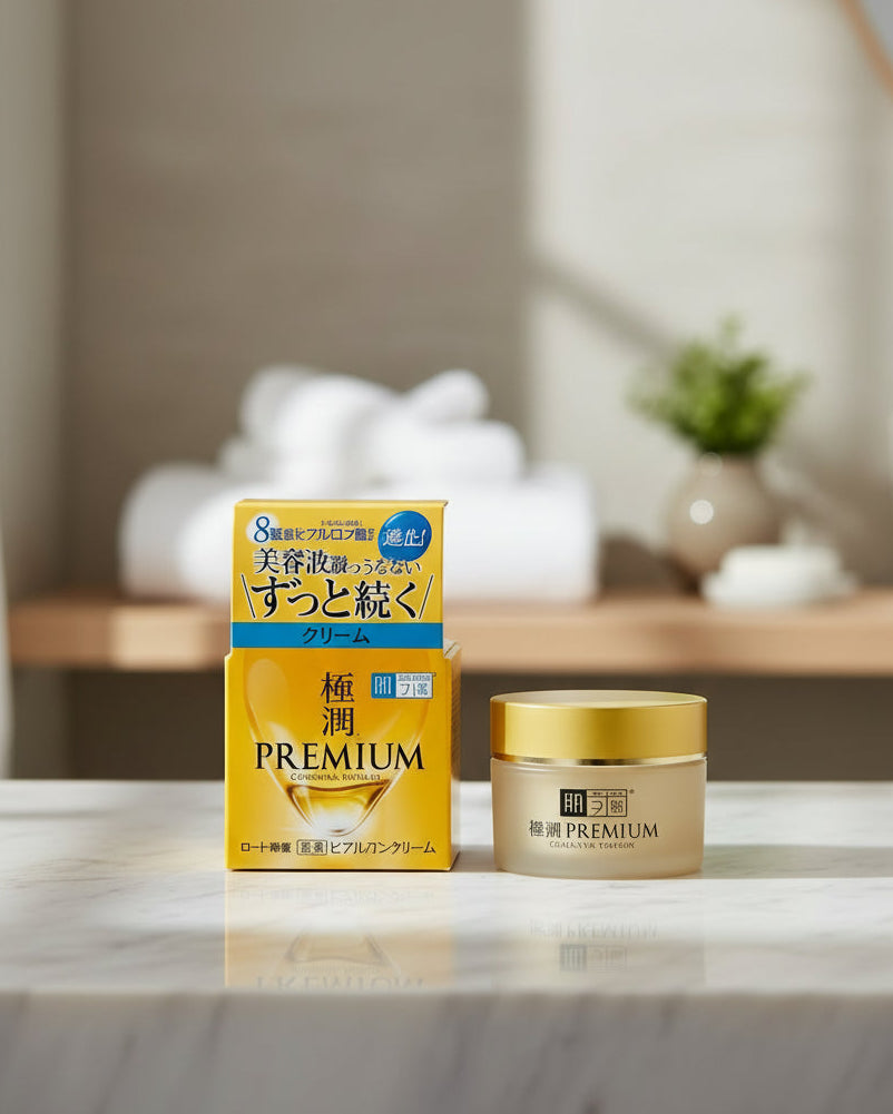 Hada Labo Gokujyun Premium Hyaluronic Cream - Unique Bunny