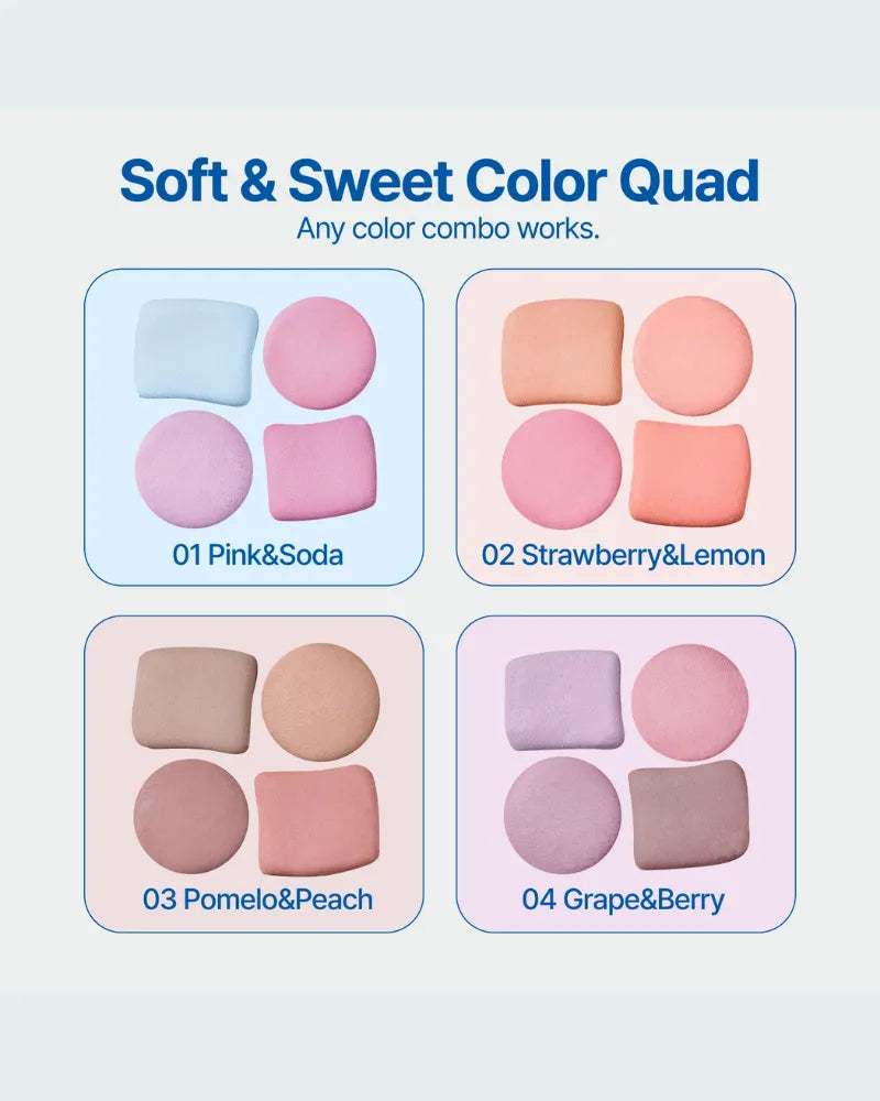 fwee Pocket Cheek Palette - Unique Bunny