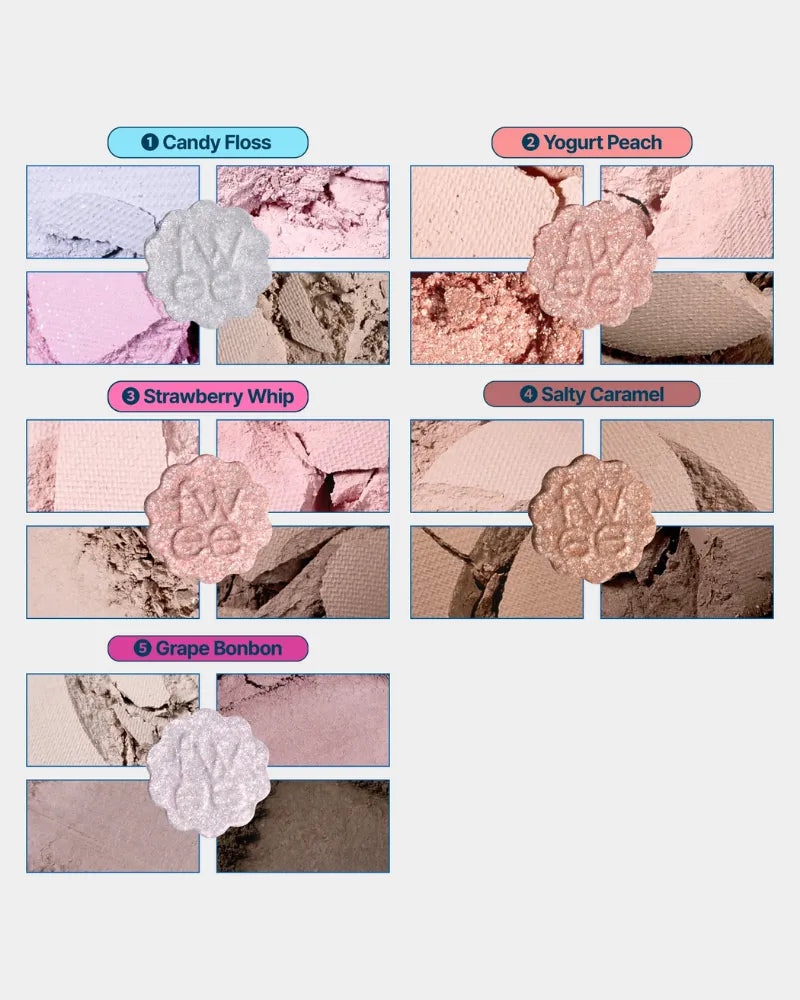 fwee Pocket Eye Palette - Unique Bunny