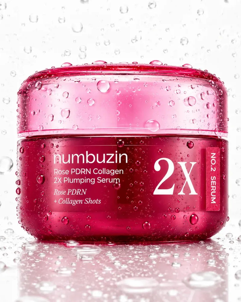 numbuzin No.2 Rose PDRN Collagen 2X Plumping Serum - Unique Bunny