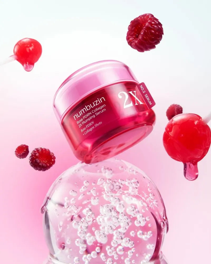 numbuzin No.2 Rose PDRN Collagen 2X Plumping Serum - Unique Bunny
