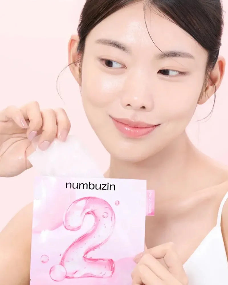 numbuzin No.2 Rose PDRN Collagen Plumping Sheet Mask - Unique Bunny