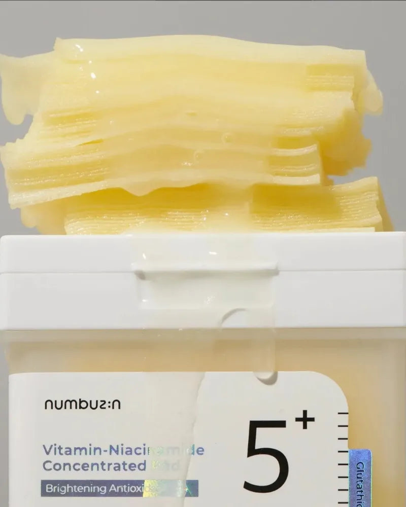 numbuzin No.5 Vitamin-Niacinamide Concentrated Toner Pads - Unique Bunny