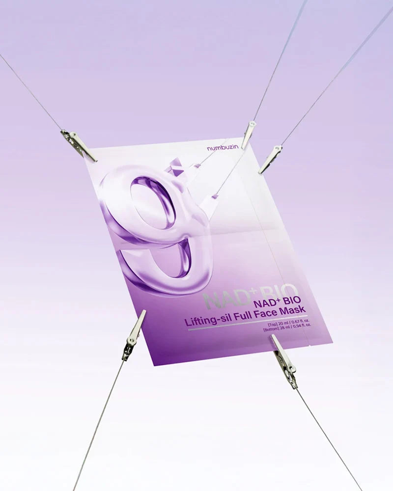 numbuzin No.9 NAD+ BIO Lifting-sil Full Face Mask - Unique Bunny