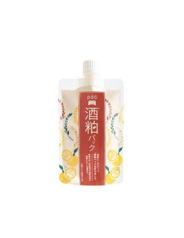 PDC Wafood Made Sake Wash Off Mask | Limited Yuzu Fragrance