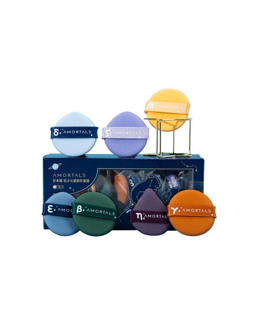 AMORTALS Big Dipper Makeup Puff Set - Unique Bunny