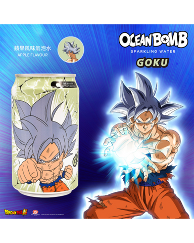 Ocean Bomb x Dragon Ball Super Sparkling Water