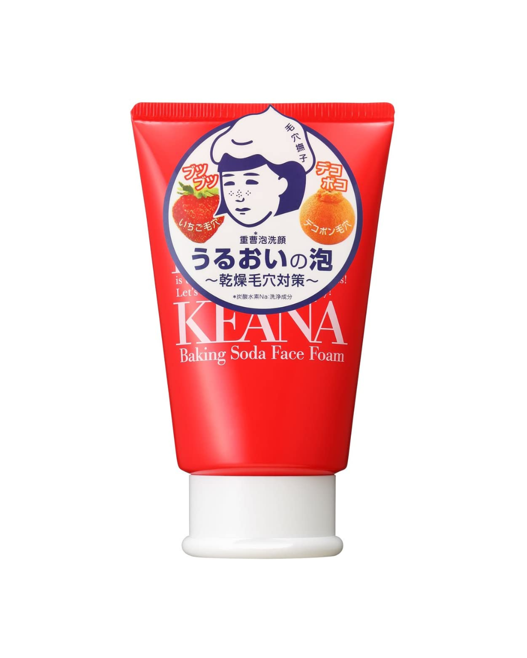Ishizawa Lab Keana Nadeshiko Baking Soda Face Foam Cleanser