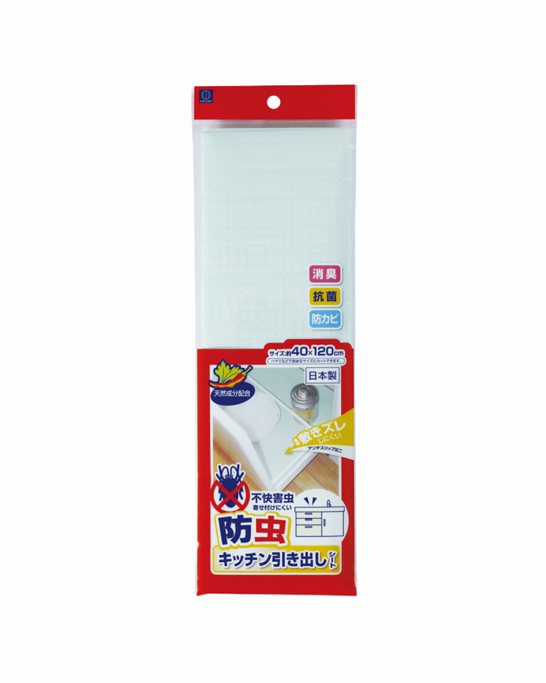 Kokubo Insect Repellant Kitchen Drawer Sheet