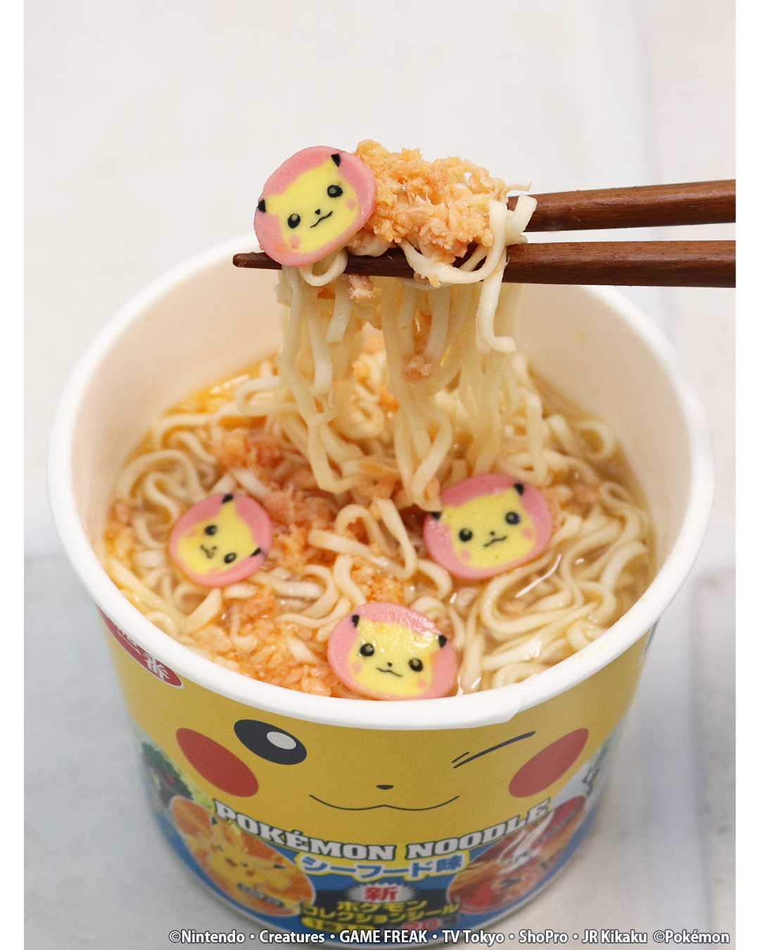 Sanyo Sapporo Ichiban Pokémon Seafood Noodles