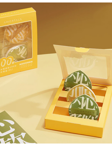 AMORTALS 100 Points Makeup Puff Set- Unique Bunny