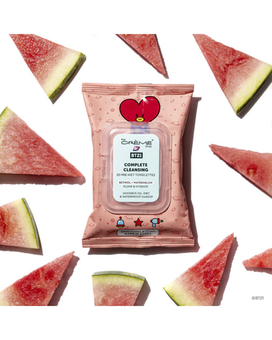 The Creme Shop x BT21 Complete Cleansing Towelettes | Tata