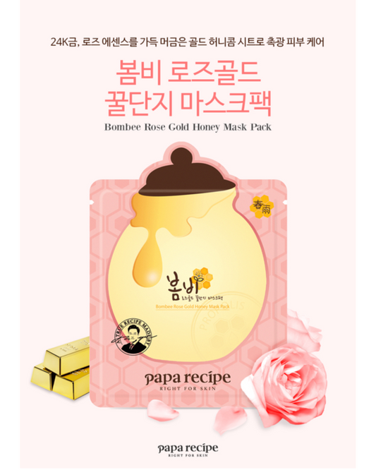 Papa Recipe Bombee Rose Gold Honey Mask