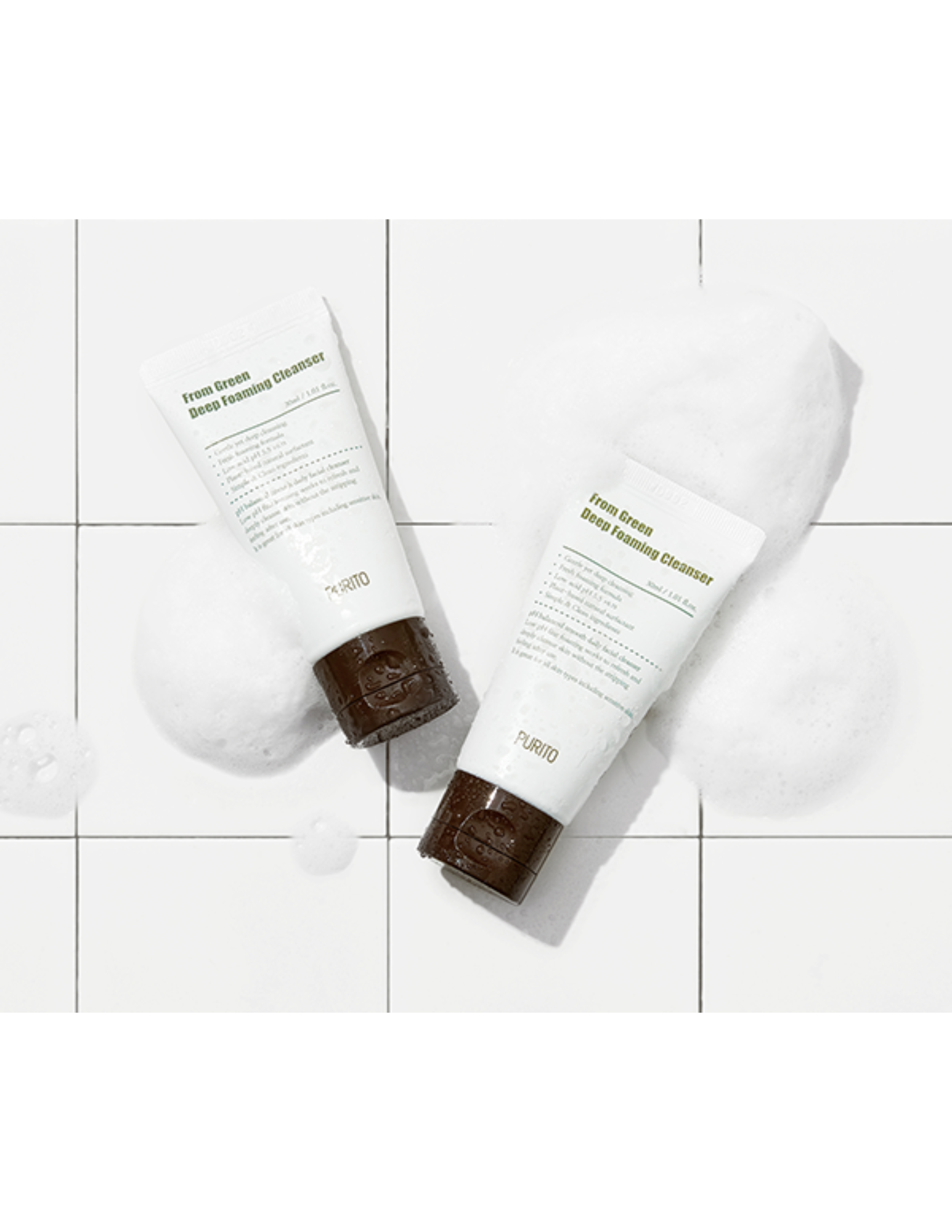Purito From Green Deep Foaming Cleanser Mini