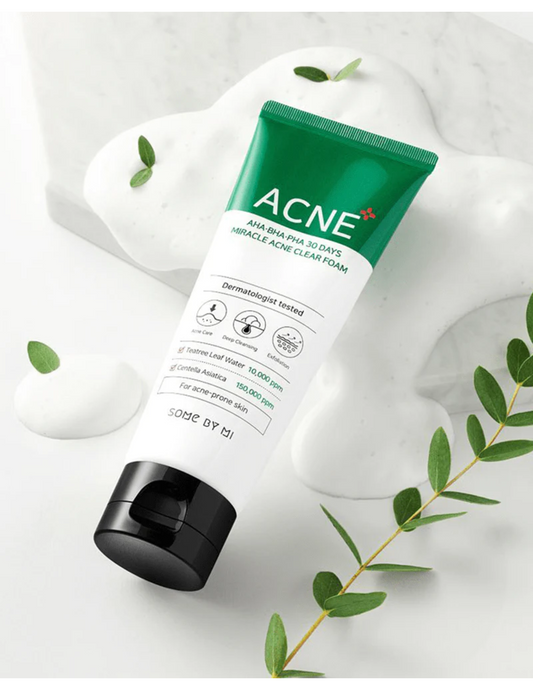 SOME BY MI AHA BHA PHA Miracle Acne Clear Foam