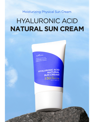 Isntree Hyaluronic Natural Sun Cream - Unique Bunny
