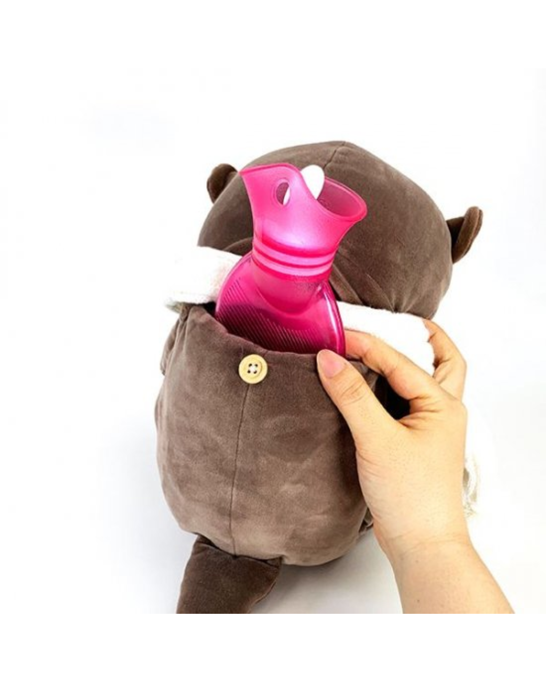 LIVHEART Hot Water Bottle Plush | Orangutan
