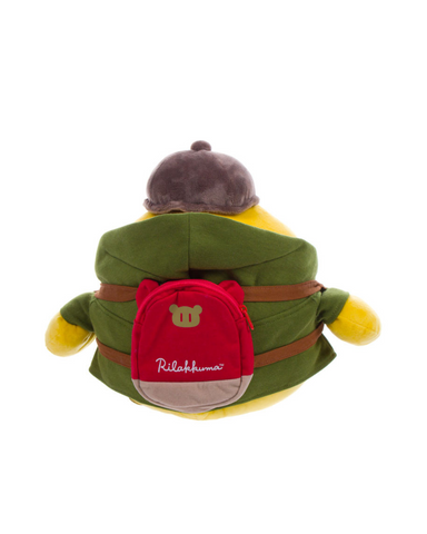 San-X Kiiroitori Khaki Hoodie Plush