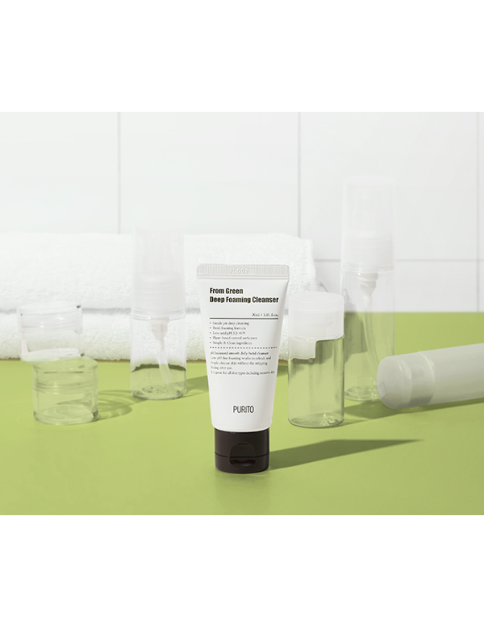Purito From Green Deep Foaming Cleanser Mini