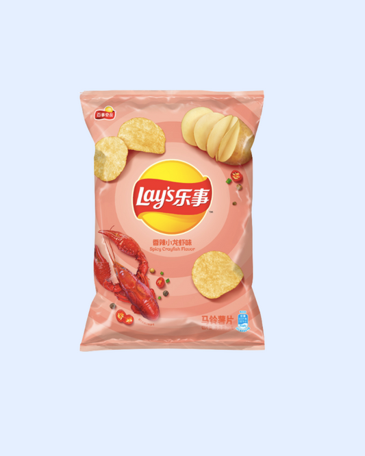 Lay's Spicy Crayfish Chips - Unique Bunny