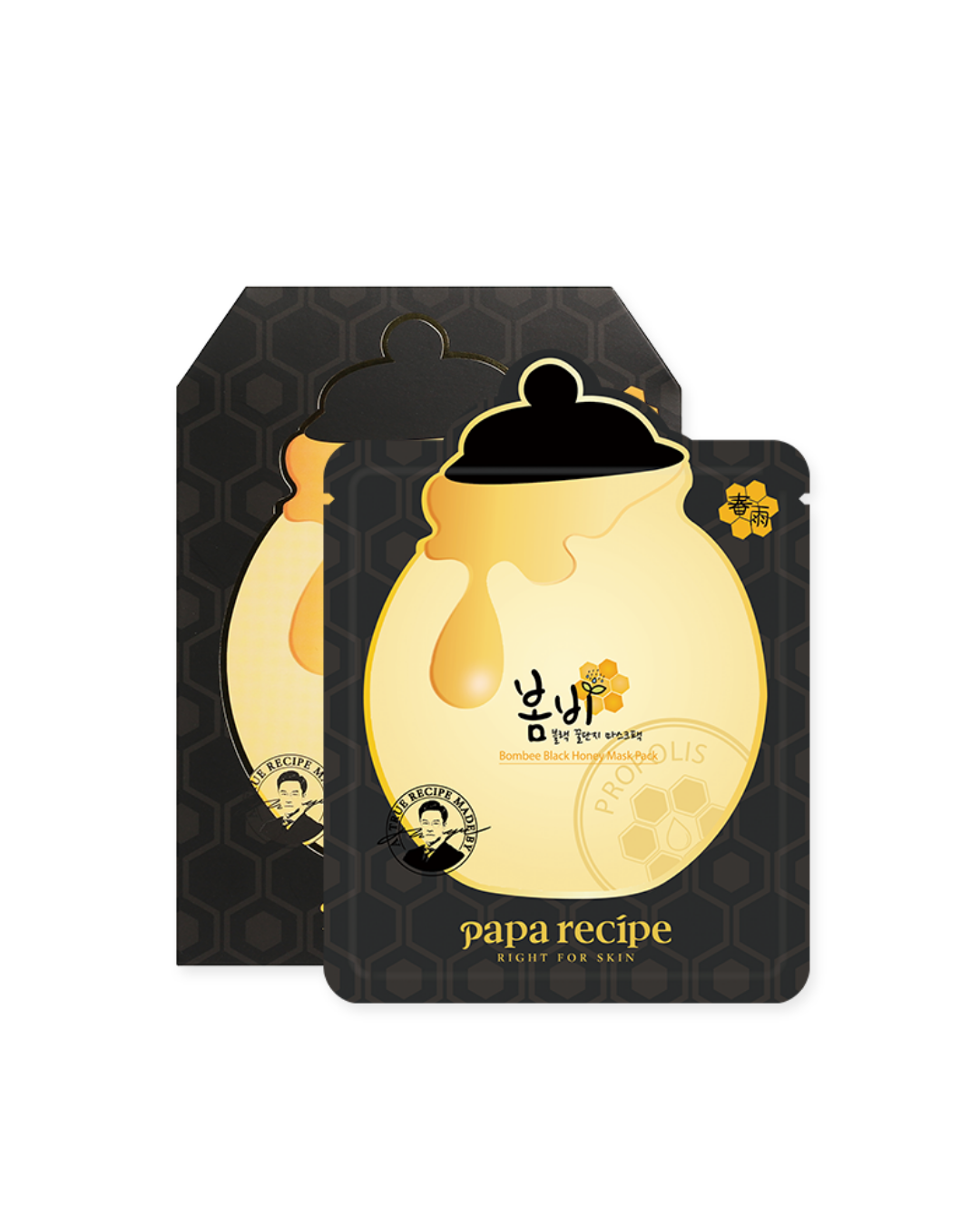 Papa Recipe Bombee Black Honey Mask - Unique Bunny
