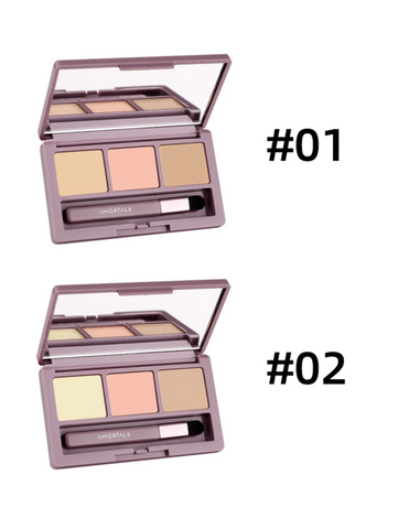 AMORTALS Tri-Colour Concealer Palette - Unique Bunny