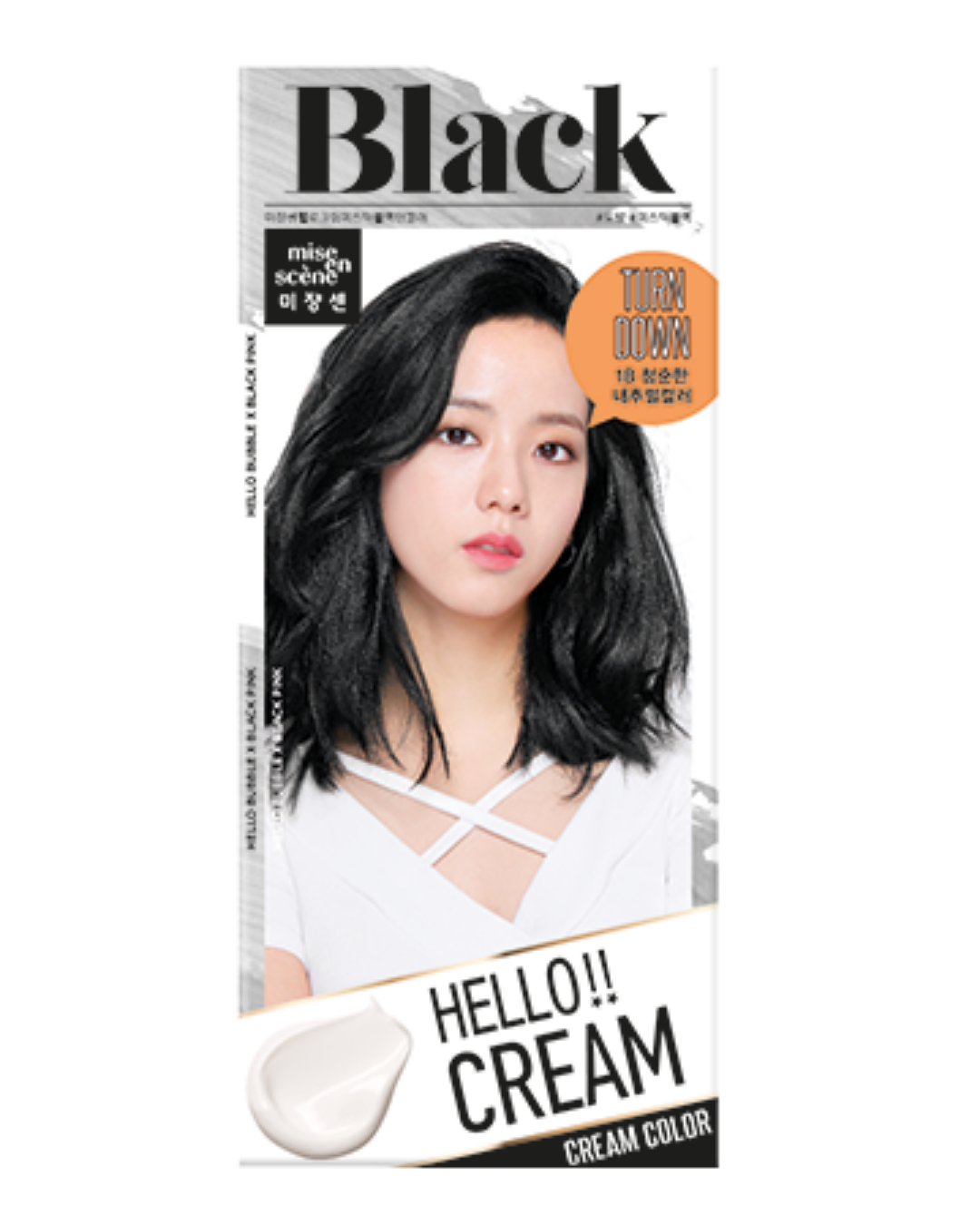 Mise en Scene Hello Cream Dye | Mystic Black