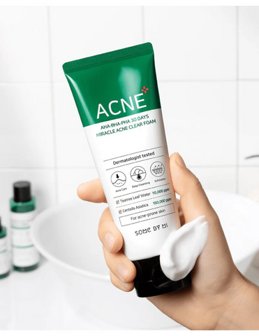 SOME BY MI AHA BHA PHA Miracle Acne Clear Foam