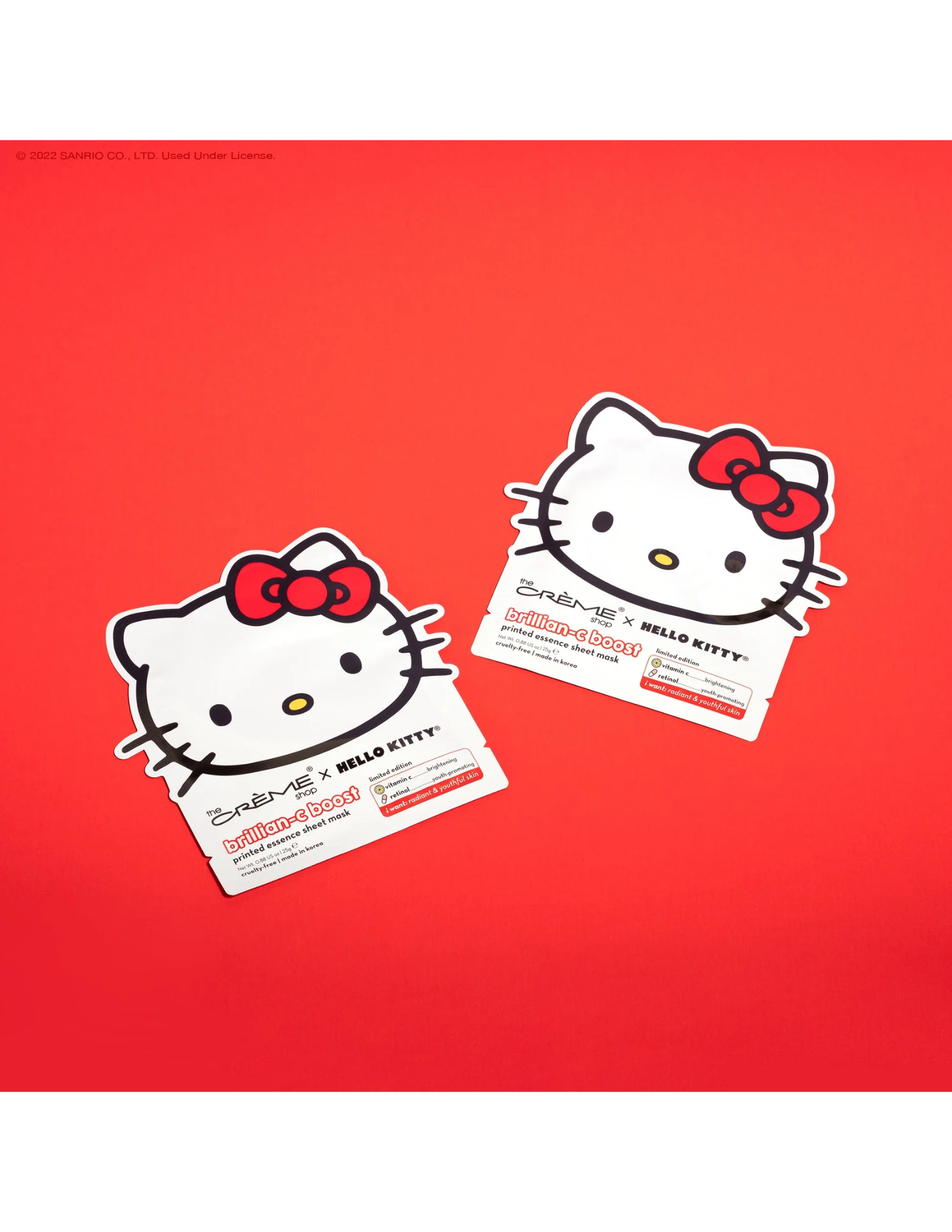 The Creme Shop x Hello Kitty Printed Essence Sheet Mask